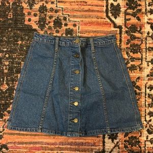 Urban Outfitters BDG Button Down denim skirt